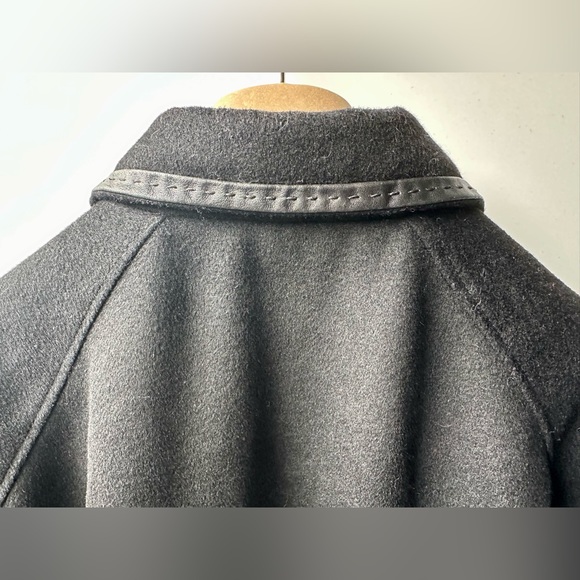 EUC MISSANI Le Collezioni Cashmere Blend Leather Trim Jacket, size XL - Picture 12 of 15